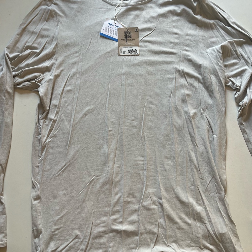 Patagonia Men's Light Gray UPF fishing shirt